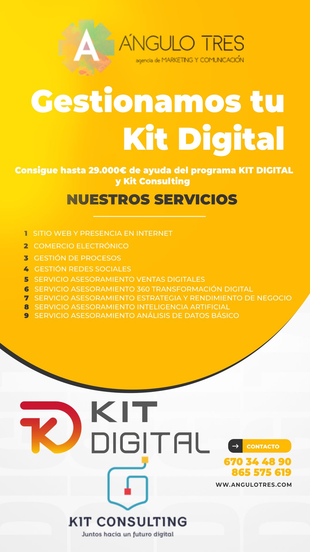 Kit Digital Ángulo Tres