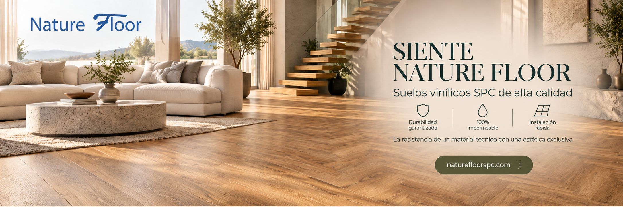 Nature Floor: suelos vinílicos SPC de alta calidad